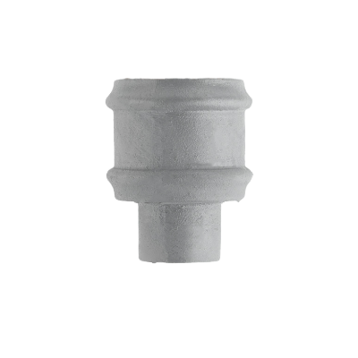 Cast Iron 4" Round Uneared Loose Socket Primed