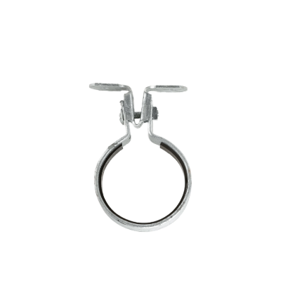 Cast Iron 4" Round Pipe Bracket With Gasket Primed