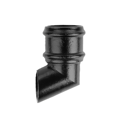 Cast Iron 4" Round Uneared Shoe Painted