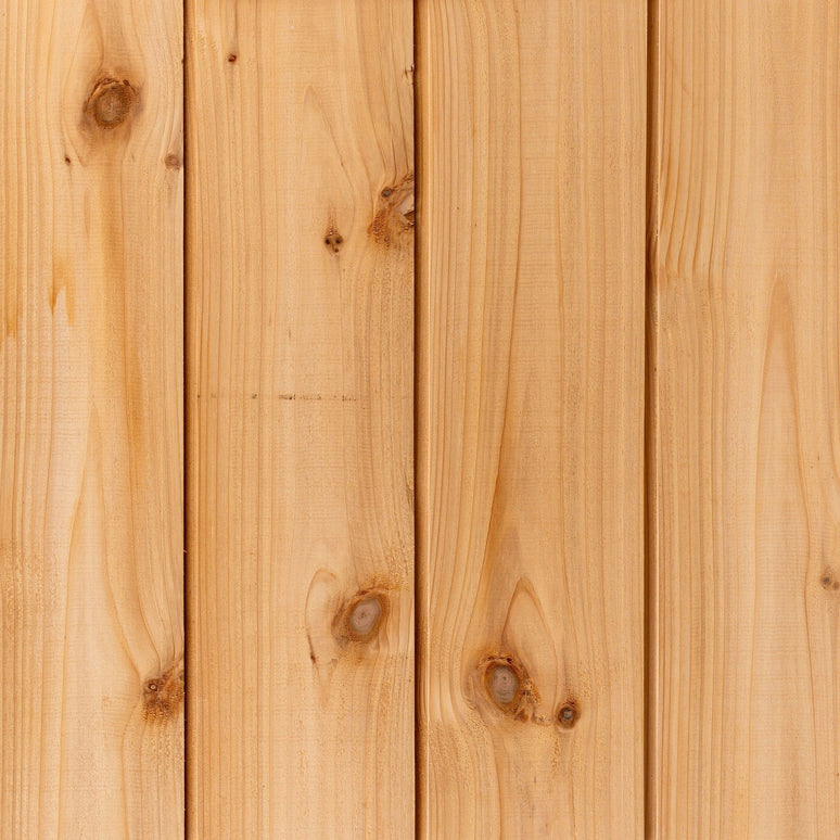 Shadow Gap British Cedar Cladding 145mm x 19mm Planed Smooth Timber