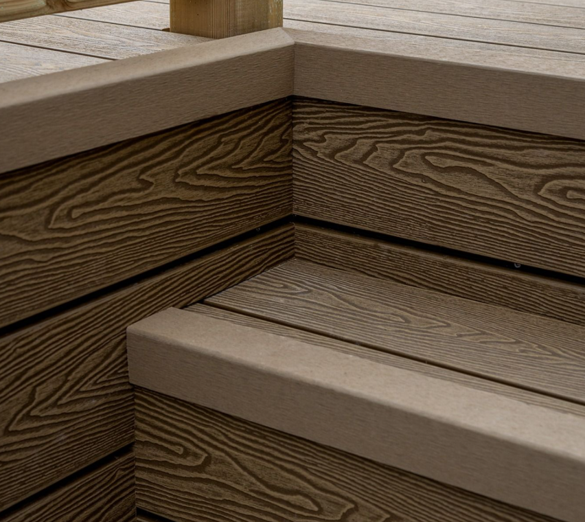 2.2m Composite Corner Trim 60mm x 50mm