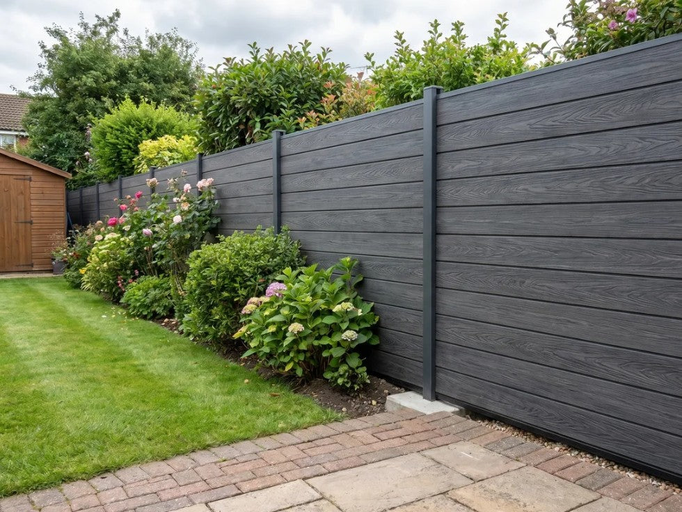 Premium Woodgrain Composite Fencing Board - 1830mm x 160mm x 20mm