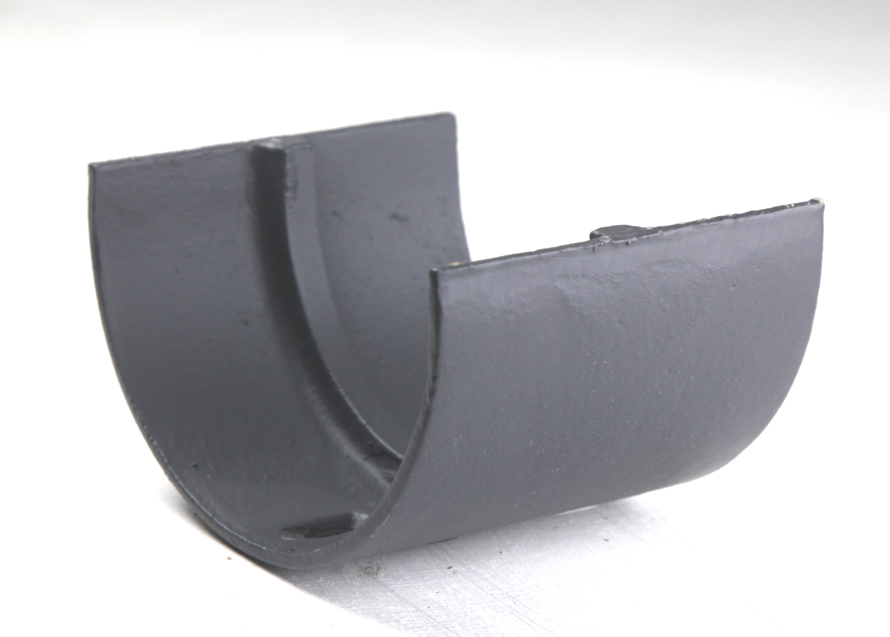 Hargreaves Cast Iron 100x75mm Deep Half Round Union Clip - Primed