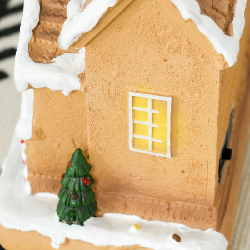 Festive Gingerbread House with Lights & Music - Perfect Christmas Decoration for Holiday Cheer