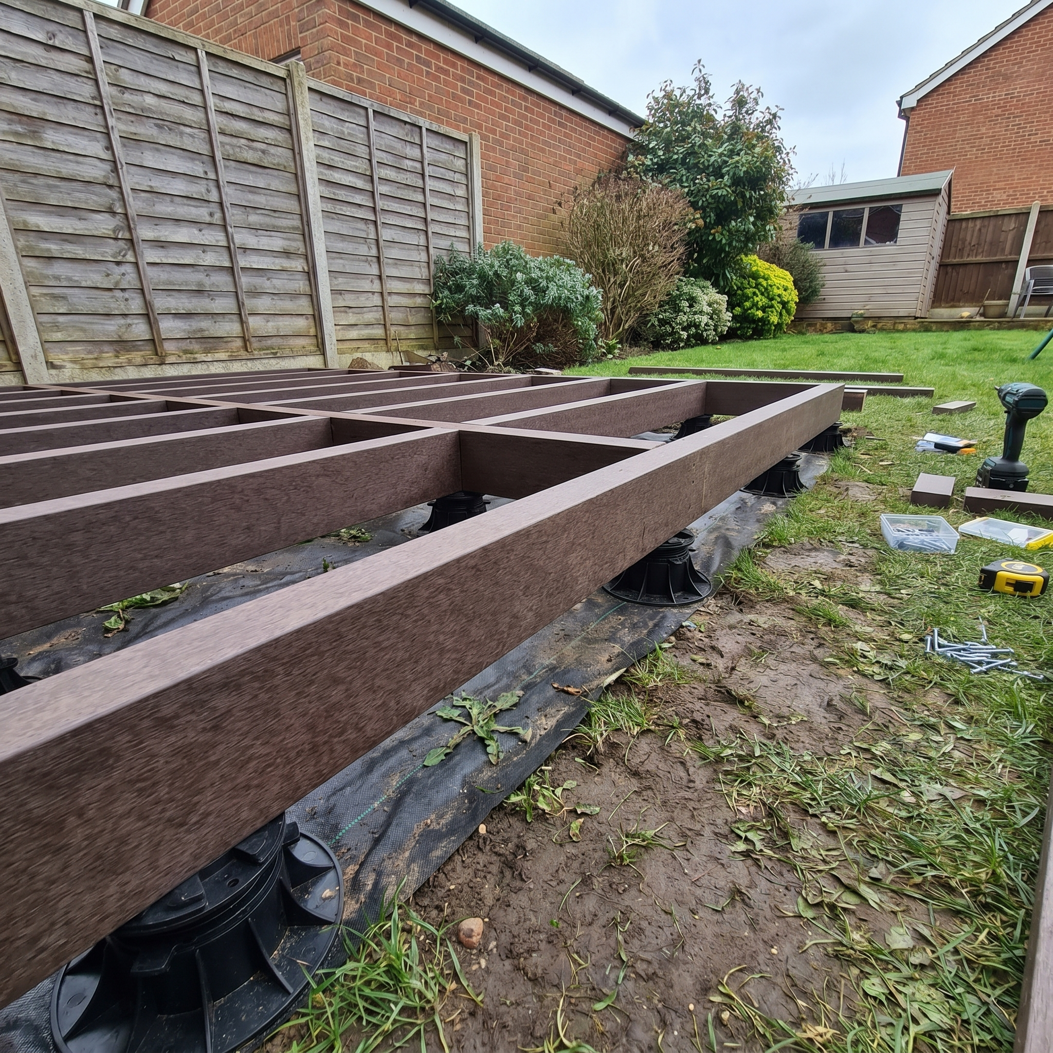 Ambideck Solid Composite Joist - 50mm x 50mm x 2400mm