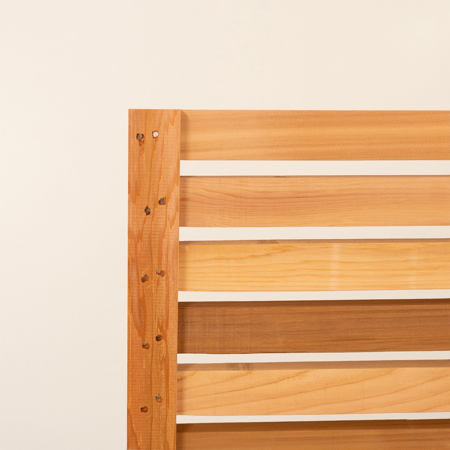 Canadian Cedar Slatted Fence Panels – Modern Timber Garden Screening and Fencing Panels