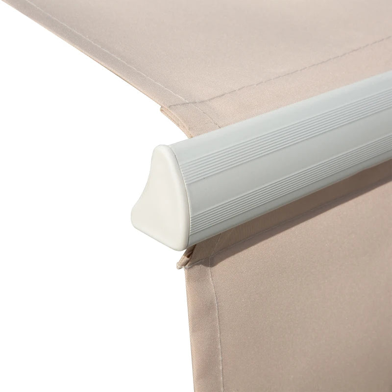 Beige 4m x 2.5m Manual Awning