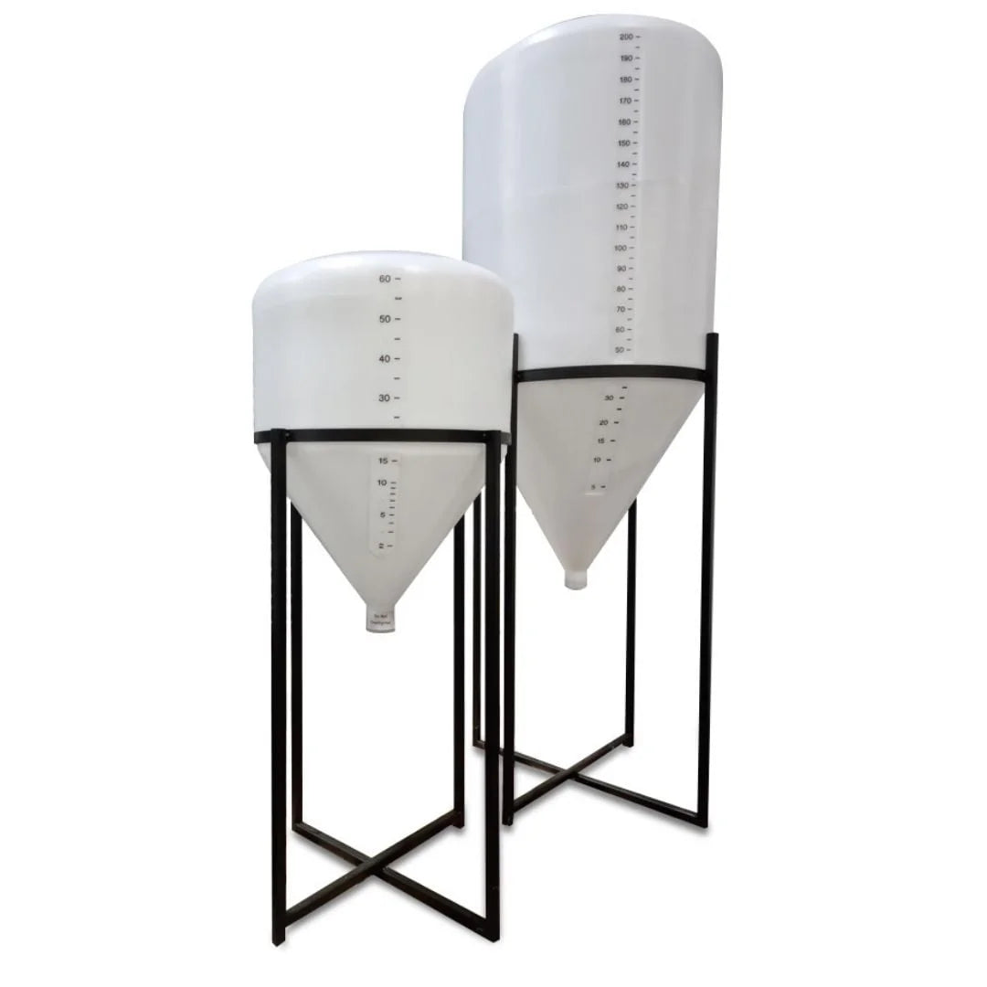 120 Litre 50 Degree Cone Tank with Frame