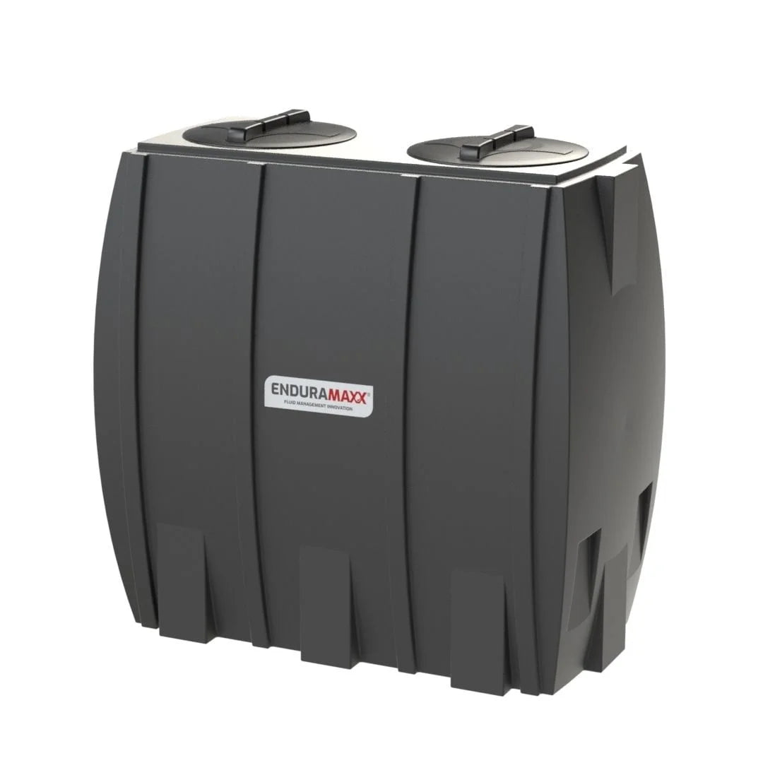 1,000 Litre Rectangular Slimline Tank - 2 Lids