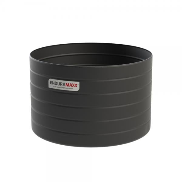 20,000 Litre Vertical Open Top Tank - 1 SG - Black