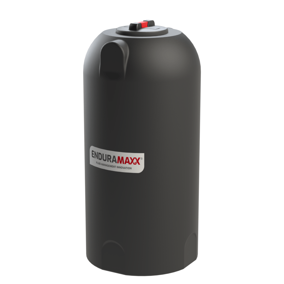 300 Litre Vertical Tank - Black - Potable Water - 1 SG