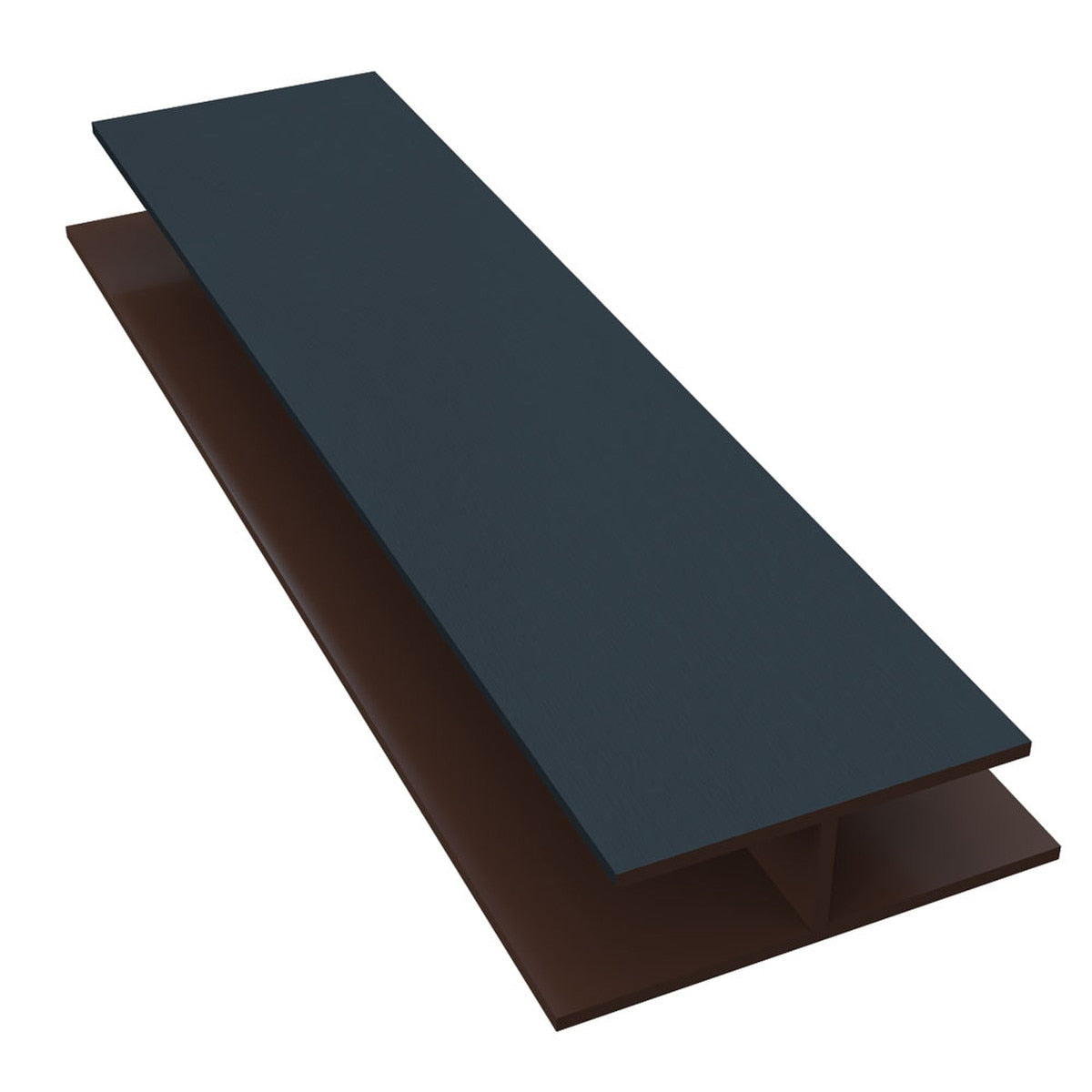 Freefoam 5m uPVC Soffit Joint Trim / H-Section Joiner – Straight Soffit Board Connector – All Colours