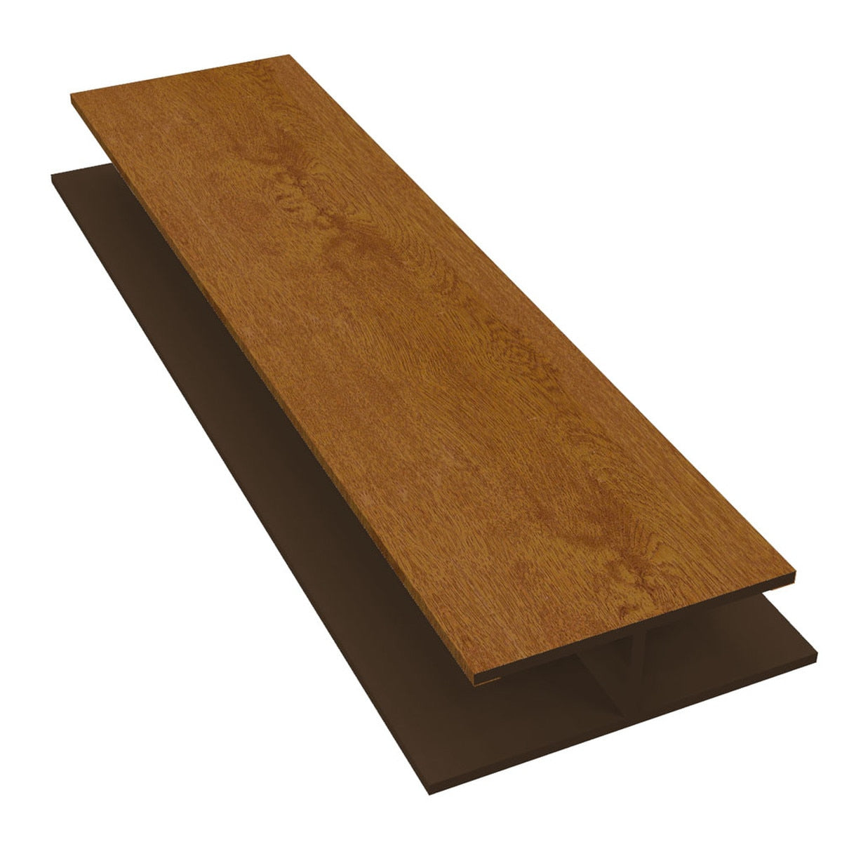 Freefoam 5m uPVC Soffit Joint Trim / H-Section Joiner – Straight Soffit Board Connector – All Colours