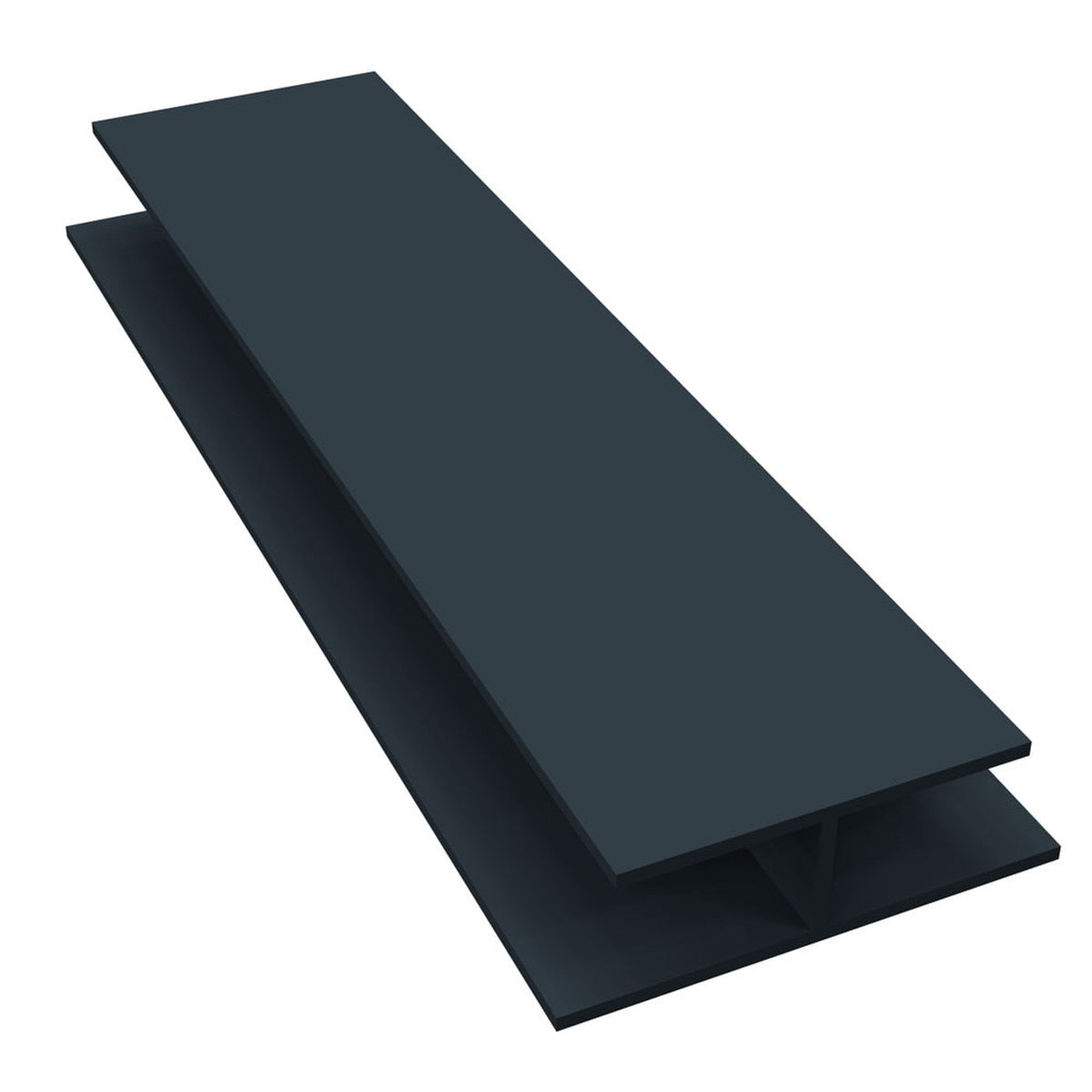 Freefoam 5m uPVC Soffit Joint Trim / H-Section Joiner – Straight Soffit Board Connector – All Colours