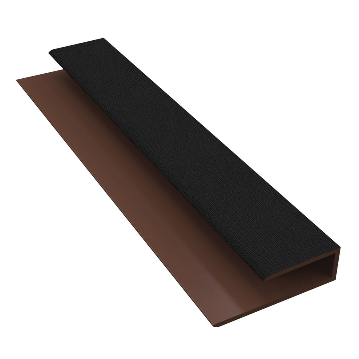 Freefoam 5m uPVC J Trim – Soffit Starter & Edge Finishing Trim 30mm x 10mm – All Colours