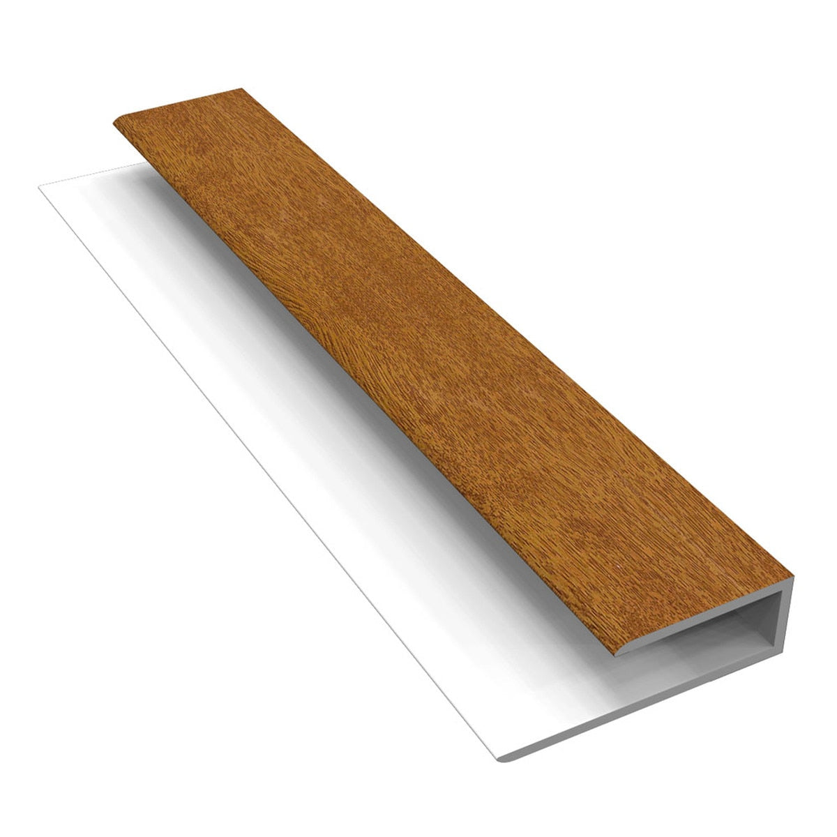 Freefoam 5m uPVC J Trim – Soffit Starter & Edge Finishing Trim 30mm x 10mm – All Colours