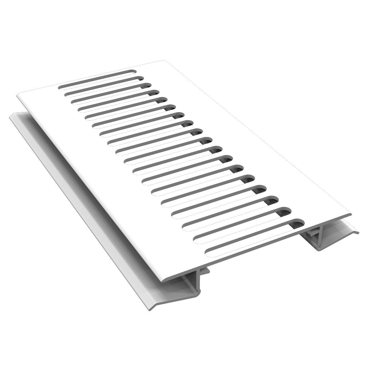 Freefoam F109 5m uPVC Soffit Ventilation Strip / H-Vent – 25mm Continuous Eaves Vent – White