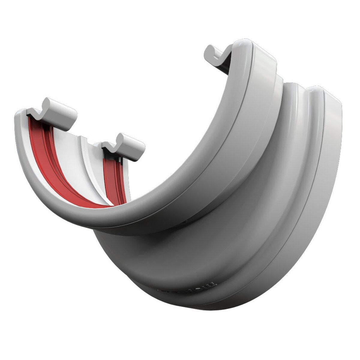 Freefoam Freeflow Deepflow to Round Gutter Adaptor - White