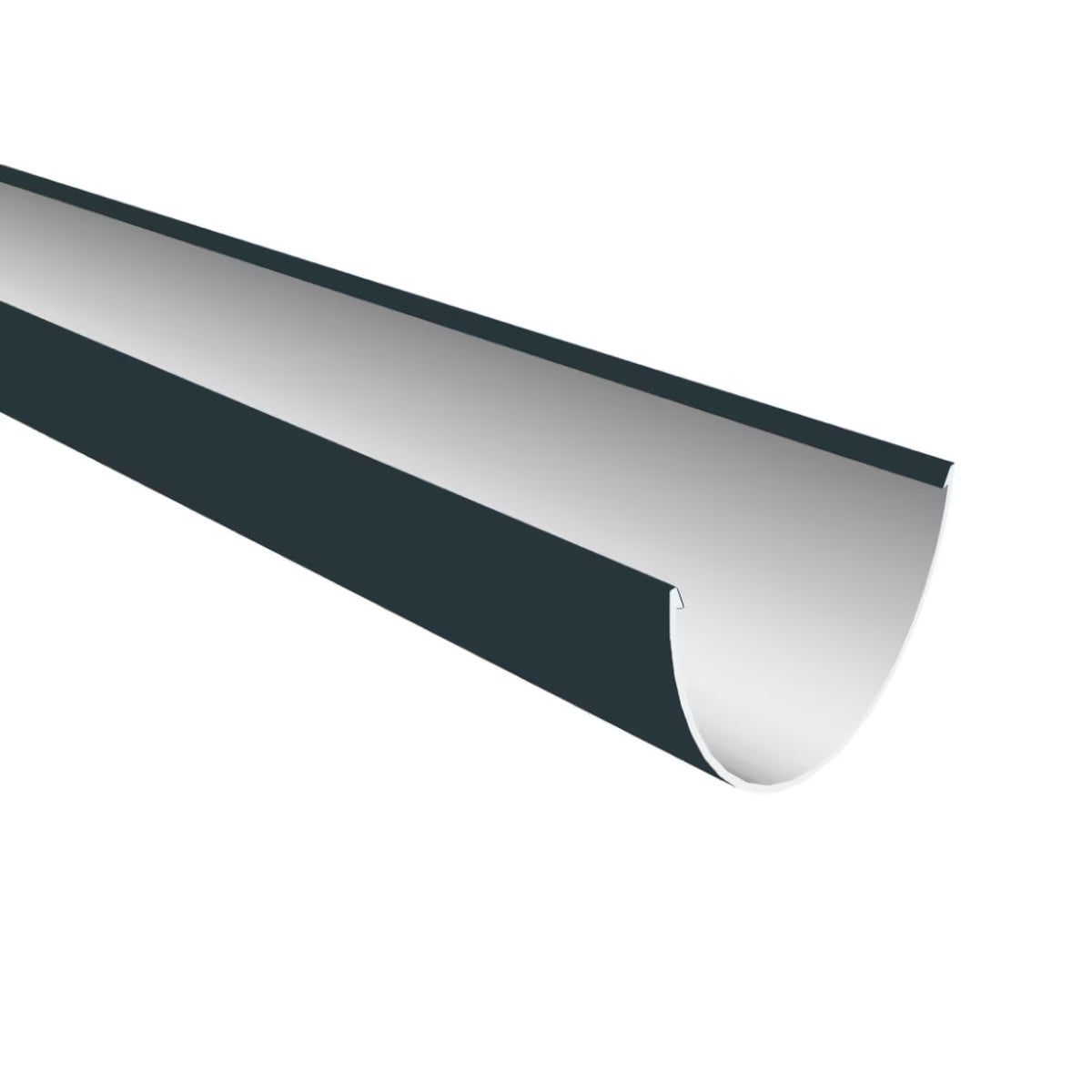 Freefoam Freeflow 116mm Deepflow Gutter - 4m - Anthracite Grey