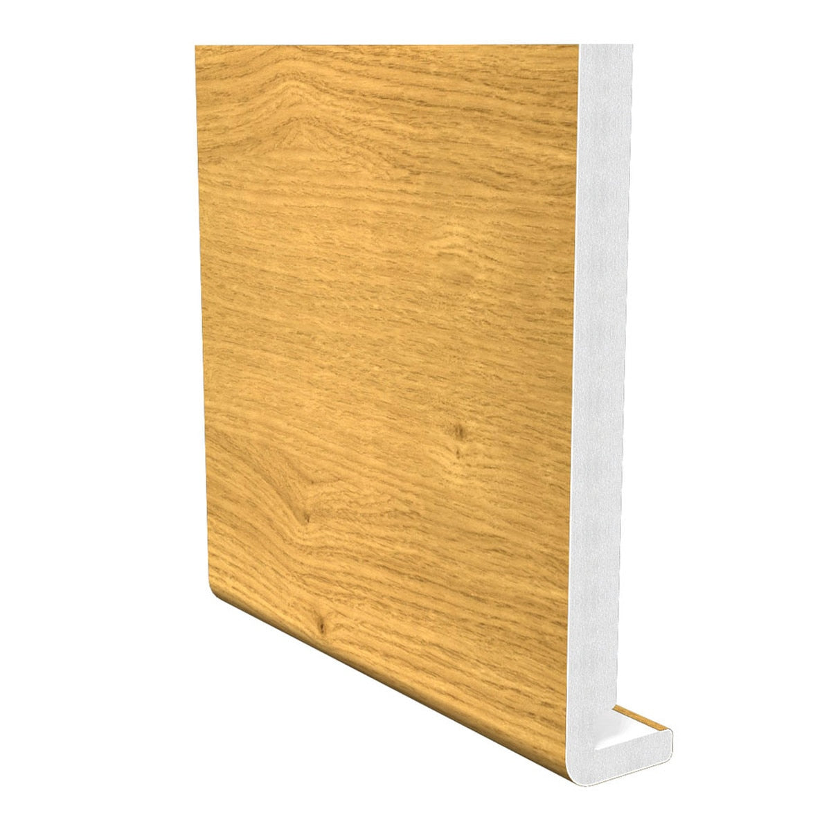 Freefoam 200mm Magnum Square Leg uPVC Full Replacement Fascia Board – 5m x 18mm – All Colours