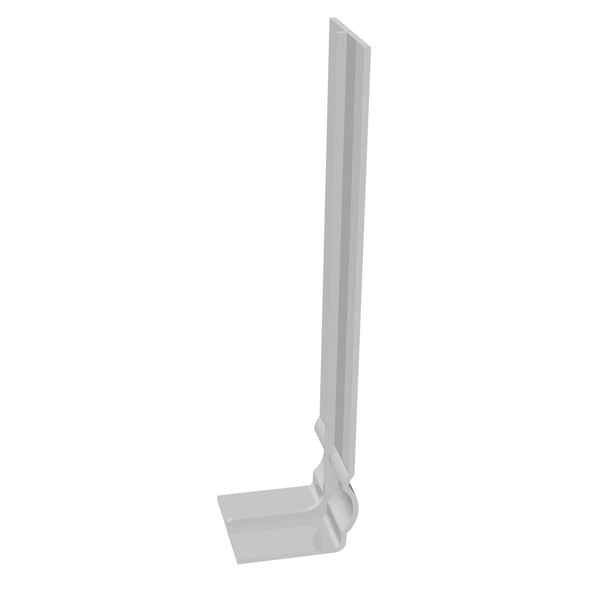 Freefoam 600mm Double-Ended Ogee uPVC Fascia Joint Trim / Joiner – Deep Straight Roofline Connector – White