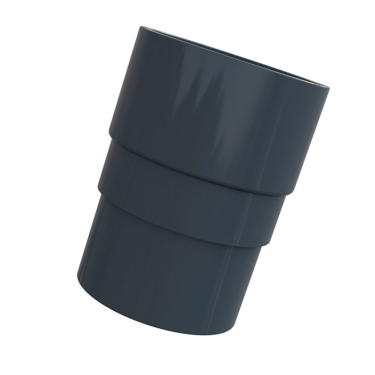 Freefoam Freeflow 68mm Round Downpipe Socket - Anthracite Grey