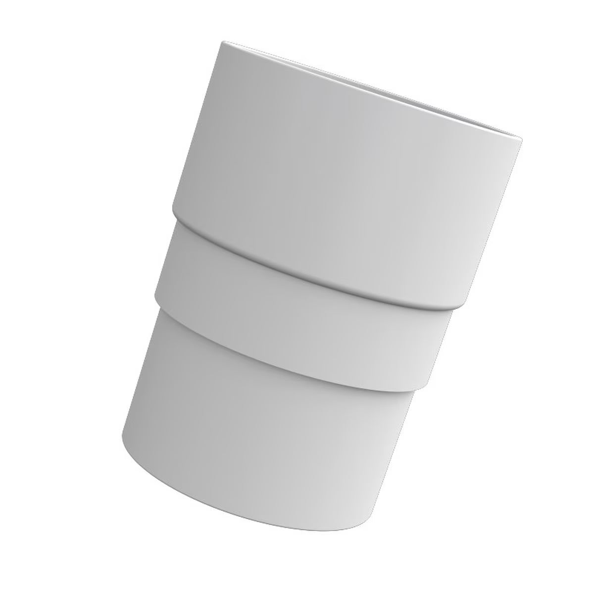 Freefoam Freeflow 68mm Round Downpipe Socket - White