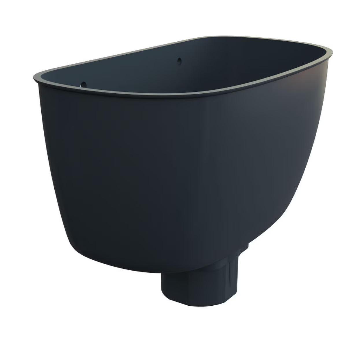 Freefoam Freeflow Rainwater Hopper (Round / Square Compatible) - Anthracite Grey