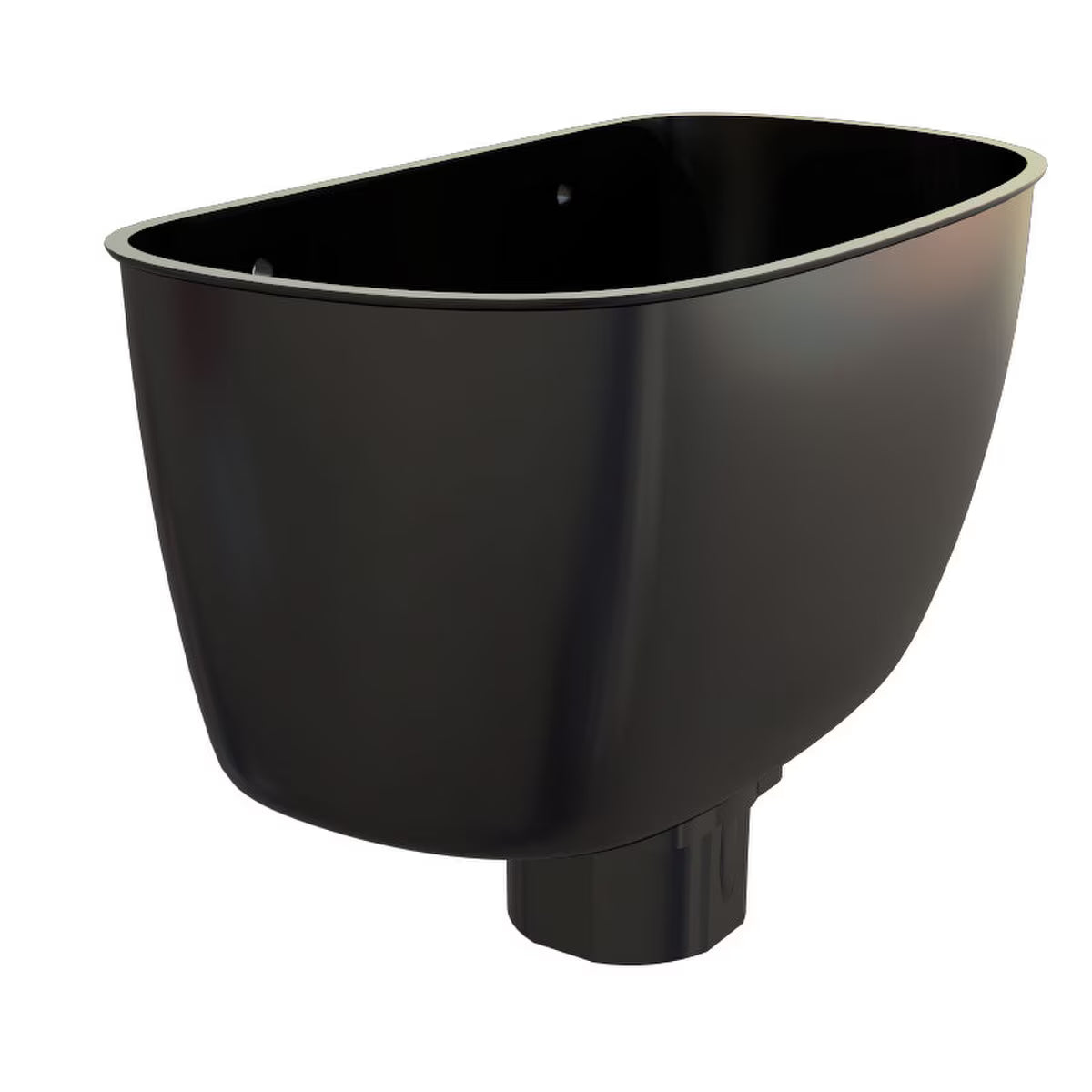 Freefoam Freeflow Rainwater Hopper (Round / Square Compatible) - Black