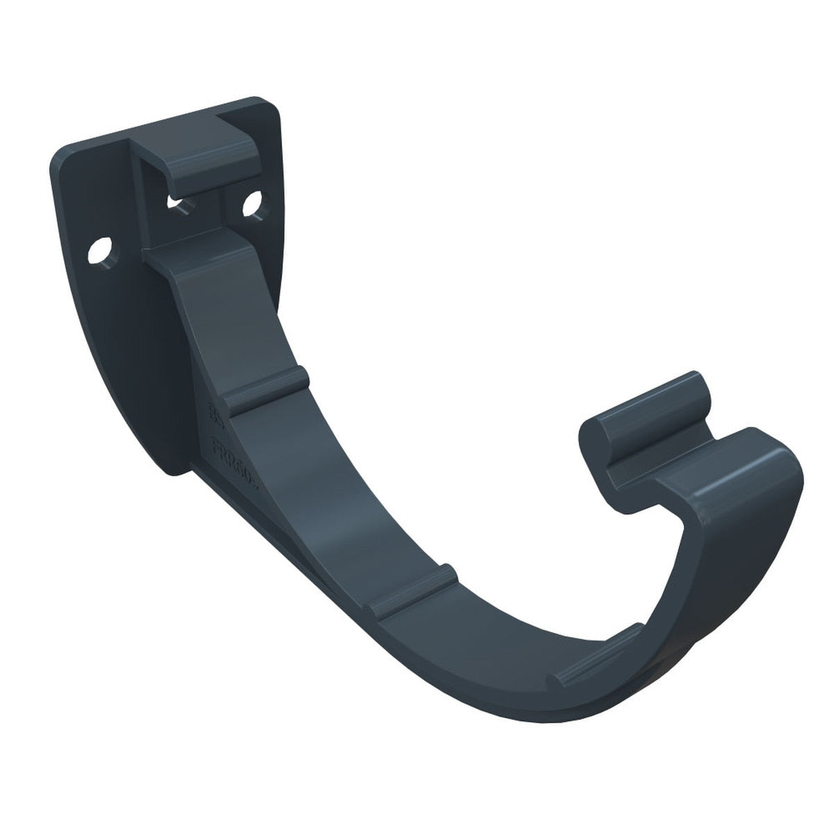 Freefoam Freeflow 112mm Half Round Gutter Fascia Bracket - Anthracite Grey