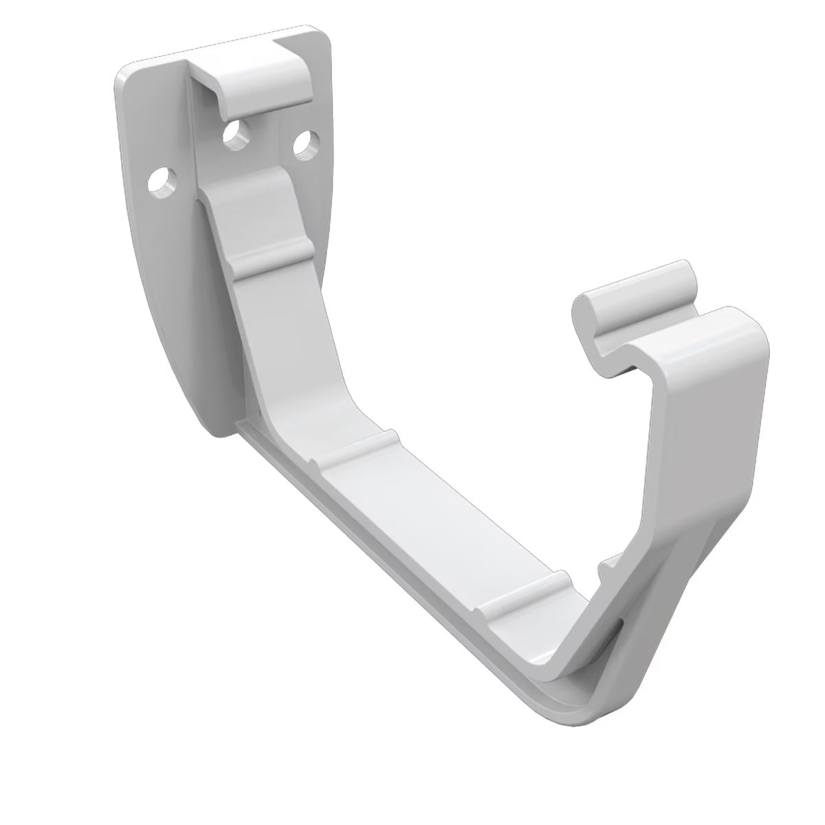Freefoam Freeflow 114mm Square Gutter Fascia Bracket - White
