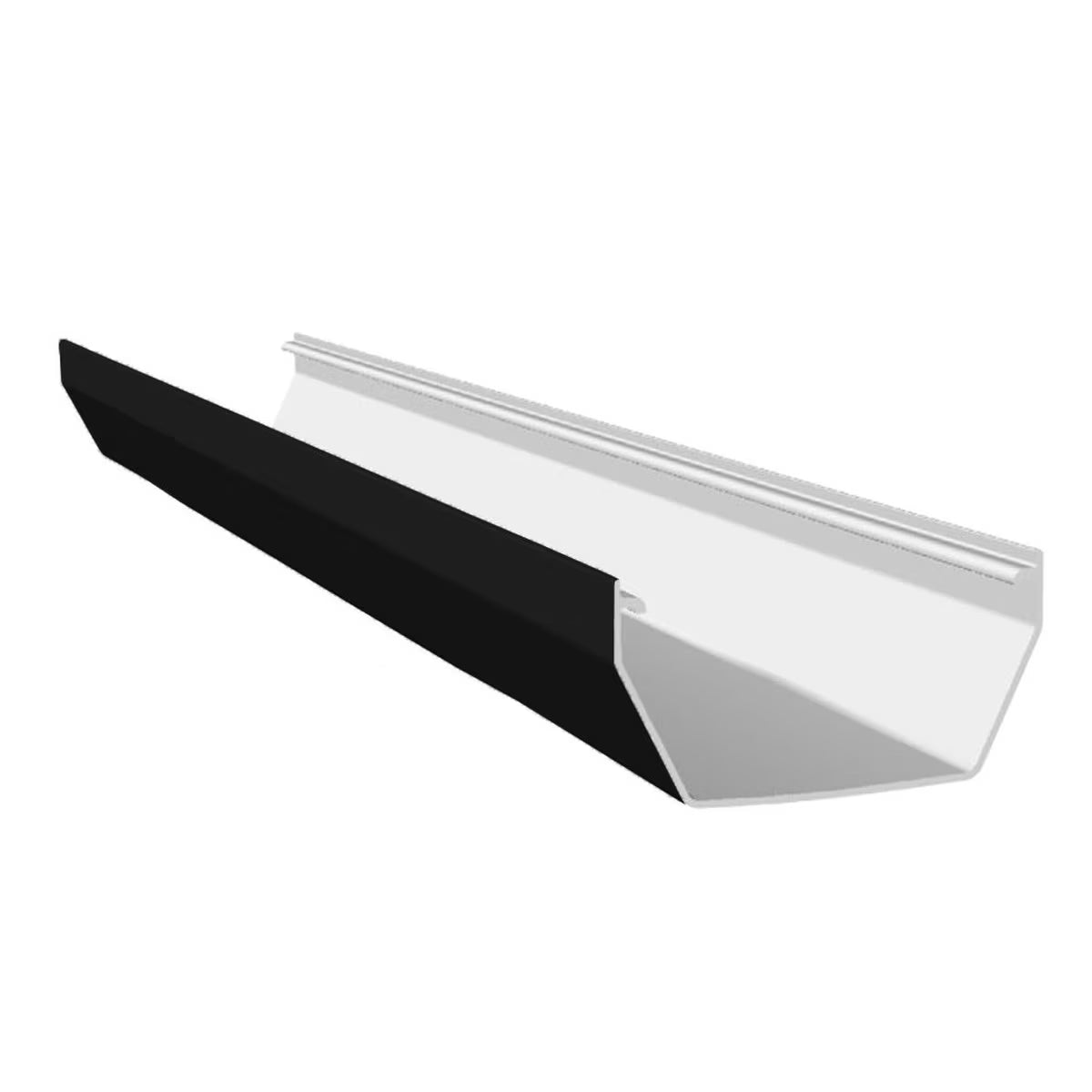 Freefoam Freeflow 114mm Square Gutter - 4m - Black
