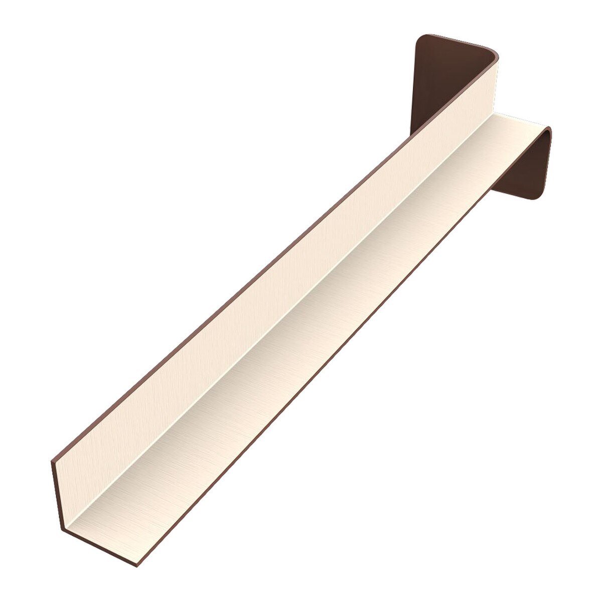 Freefoam 300mm Square uPVC Fascia Internal Corner Trim – 90 Degree Internal Roofline Corner – All Colours