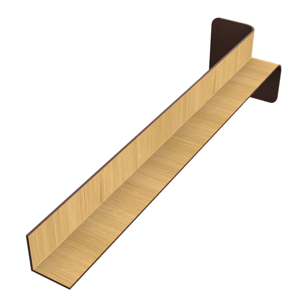 Freefoam 300mm Square uPVC Fascia Internal Corner Trim – 90 Degree Internal Roofline Corner – All Colours