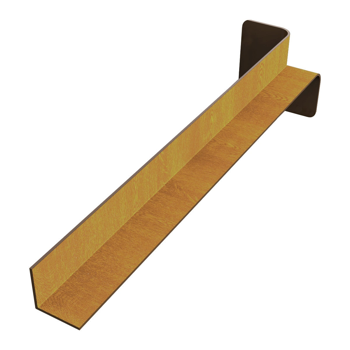 Freefoam 300mm Square uPVC Fascia Internal Corner Trim – 90 Degree Internal Roofline Corner – All Colours