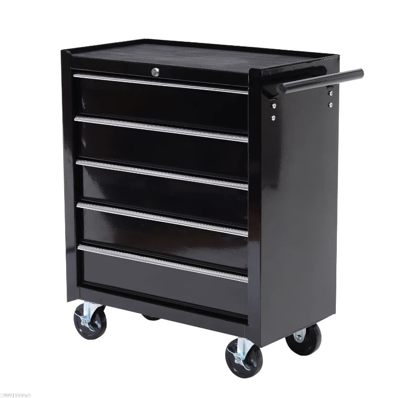 5-Drawer Tool Chest with Wheels and Lock