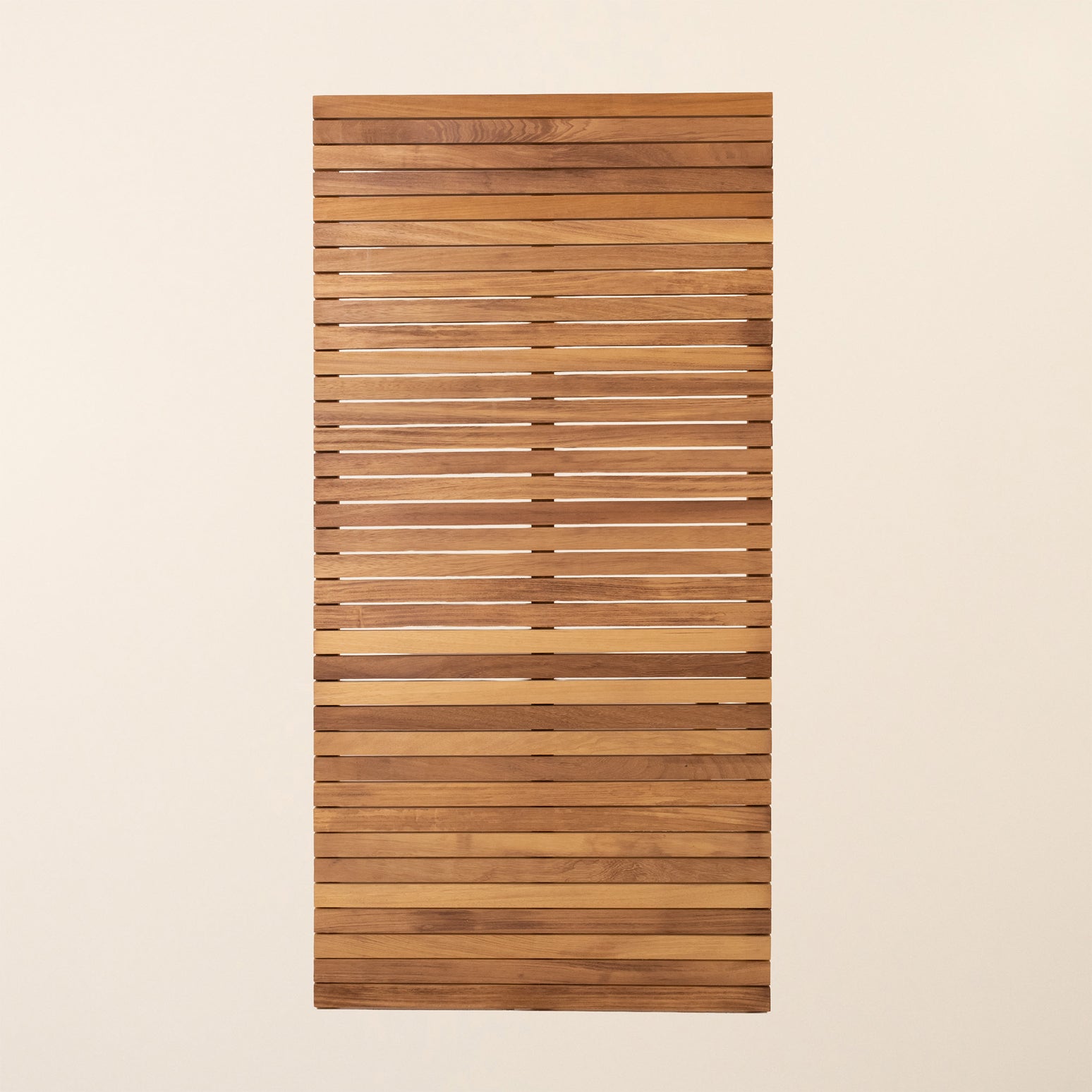 Iroko Timber Slatted Fence Panels with 6mm Spacing – Premium Hardwood Outdoor Fencing