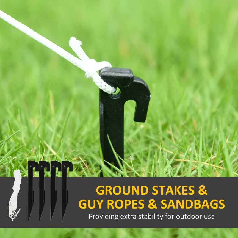 8ft Light-Up Pumpkin Man Halloween Decoration - Giant Inflatable Outdoor Decor for Spooky Parties and Yard Display