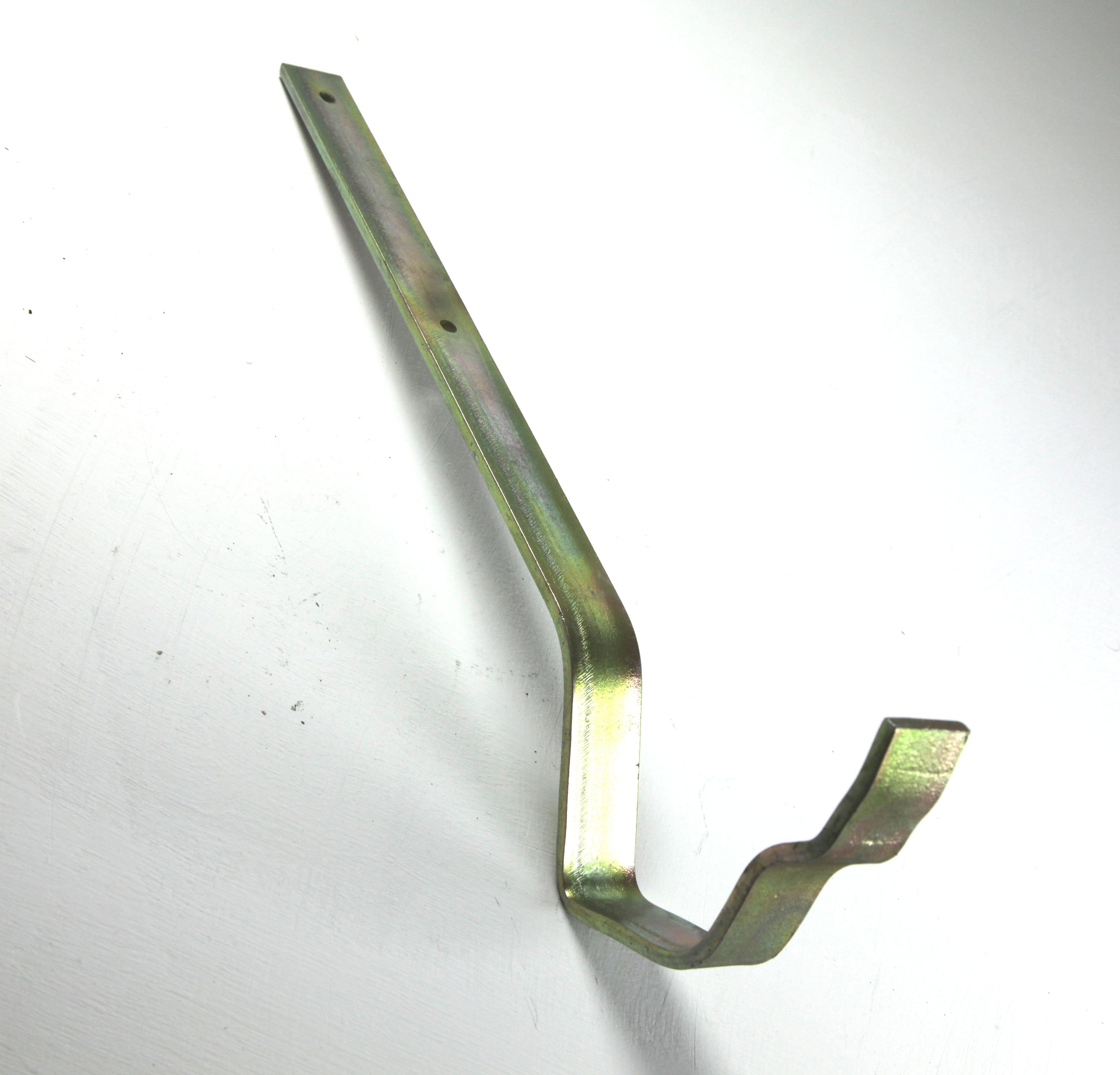 Hargreaves Cast Iron 100x75mm G46 Moulded Galv Top Fix Rafter Bracket - Primed