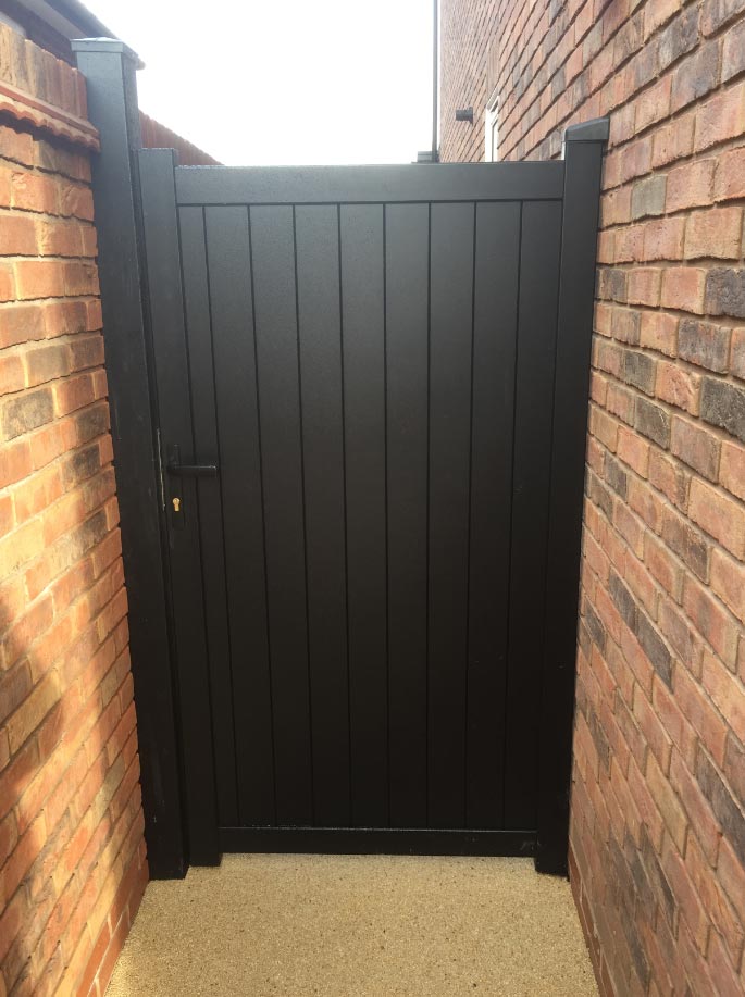 Readymade Aluminium Vertical Pedestrian Gate