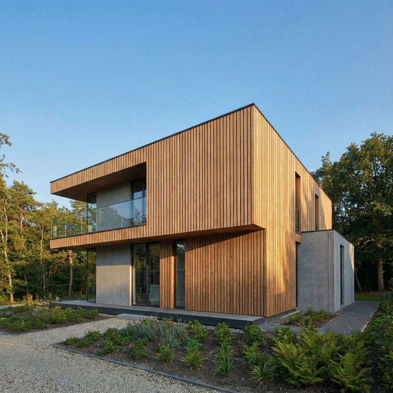 Accoya 145mm x 18mm Shadow Gap Cladding