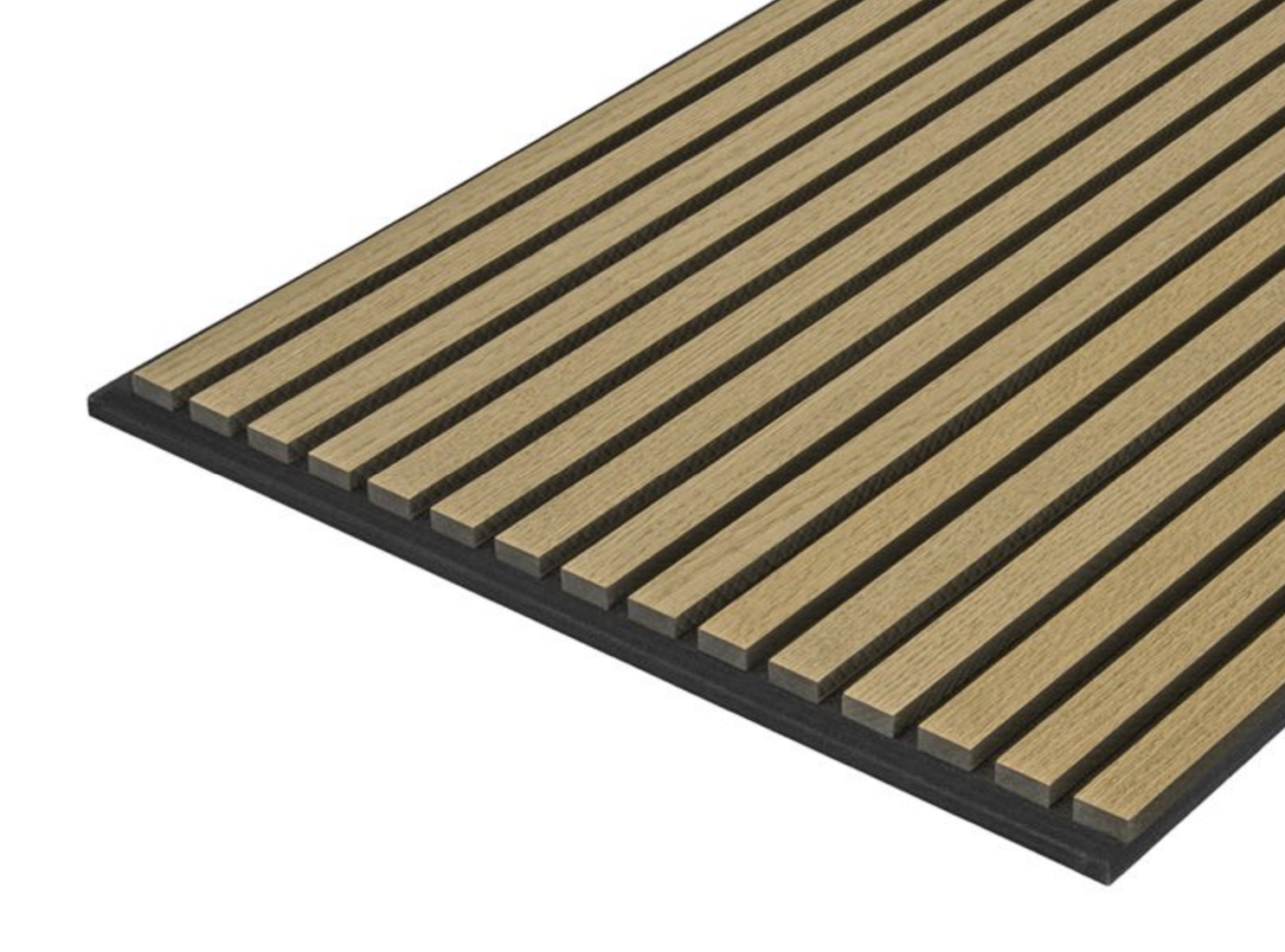 600mm x 600mm Acoustic Internal Slatted Wall Panels