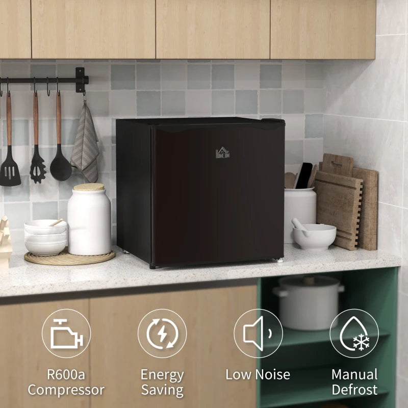 Compact 35L Mini Freezer -24°C to -14°C, Stylish Black Design, Perfect for Small Spaces and Efficient Storage