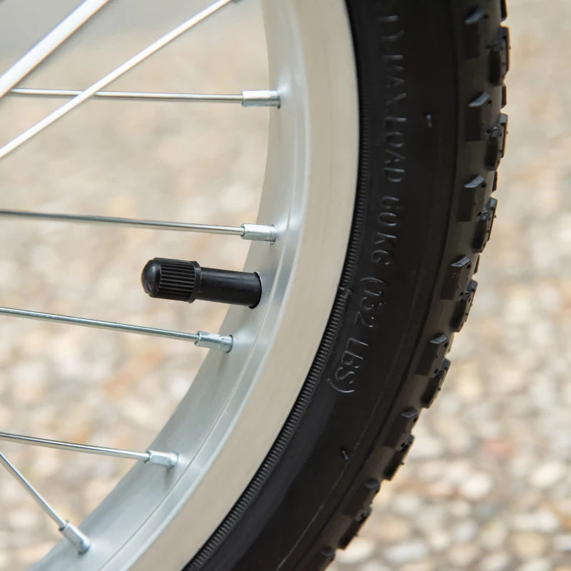 Kids Kick Stunt Scooter with Adjustable Handlebar, Dual Brakes, Basket & Cupholder, 16" Inflatable Wheels, Pink for Ages 5-12