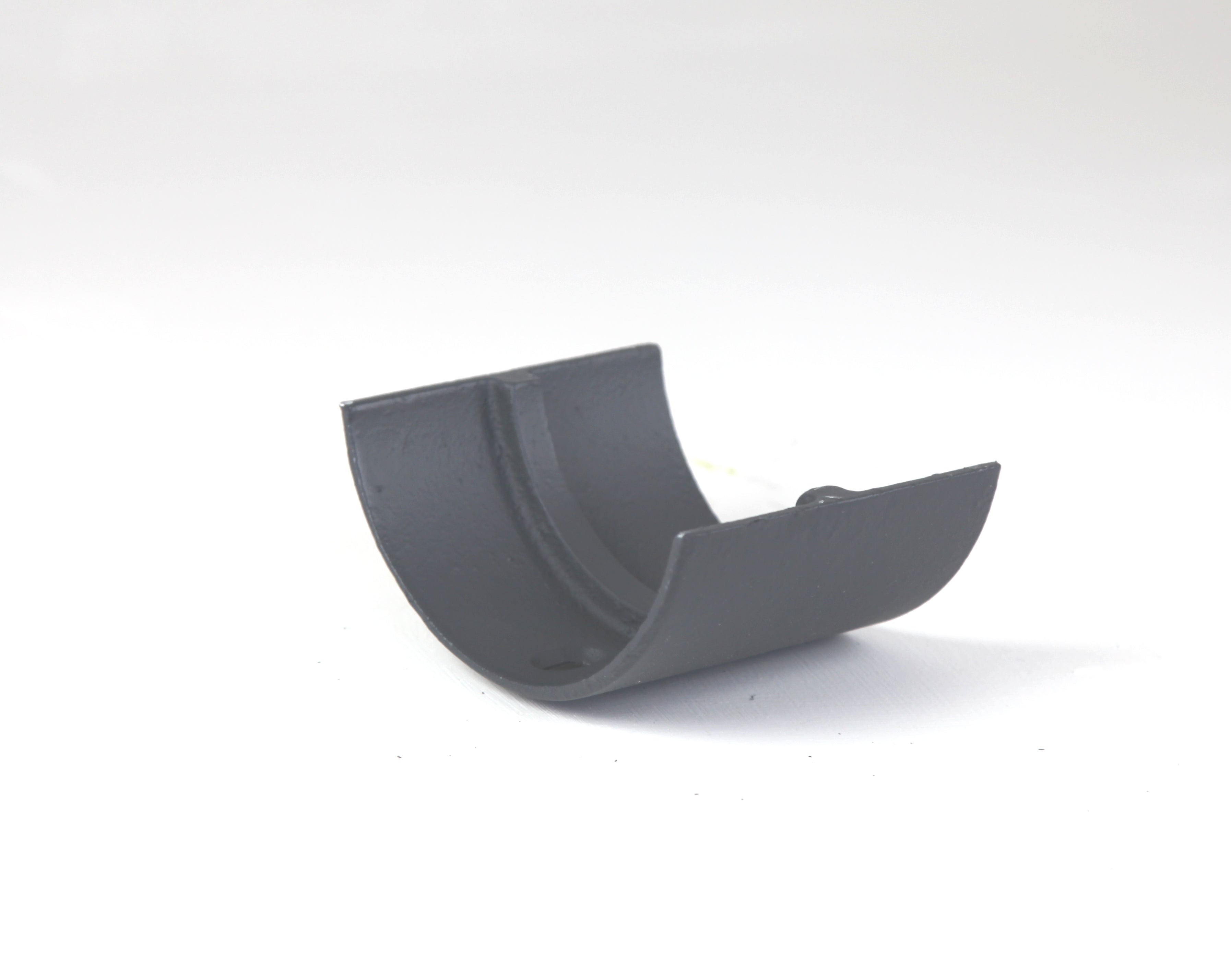 Hargreaves Cast Iron 115mm Plain Half Round Union Clip - Primed