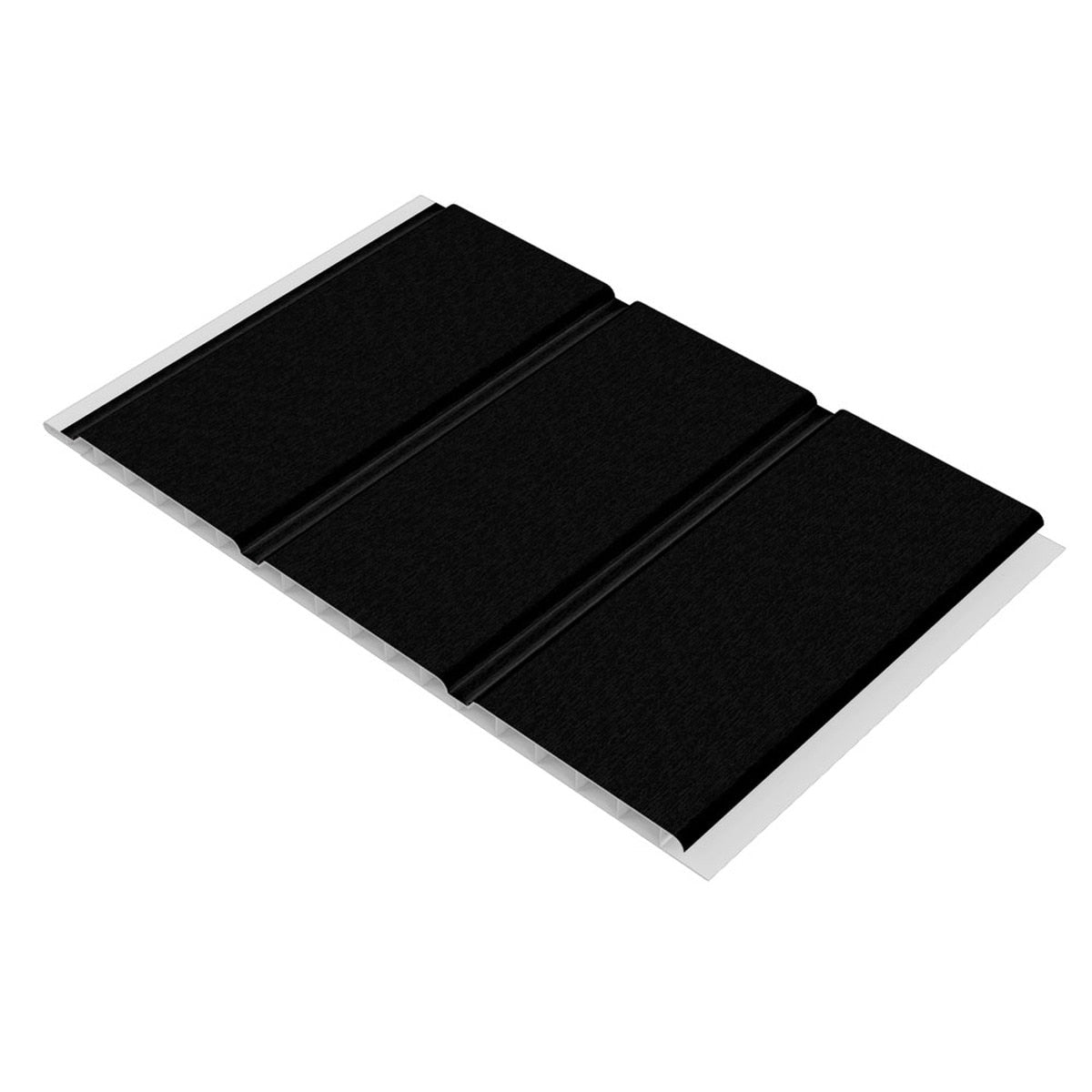 Freefoam 300mm Hollow uPVC Soffit Board – Tongue & Groove Panelled Roofline Soffit 5m x 10mm – All Colours
