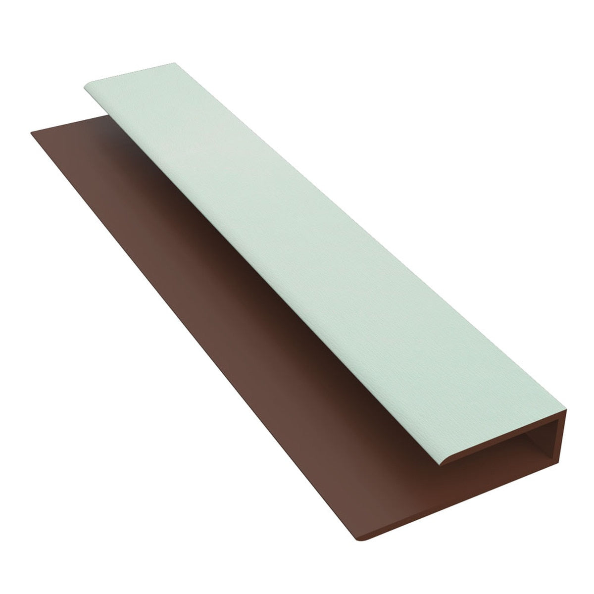 Freefoam 5m uPVC J Trim – Soffit Starter & Edge Finishing Trim 30mm x 10mm – All Colours