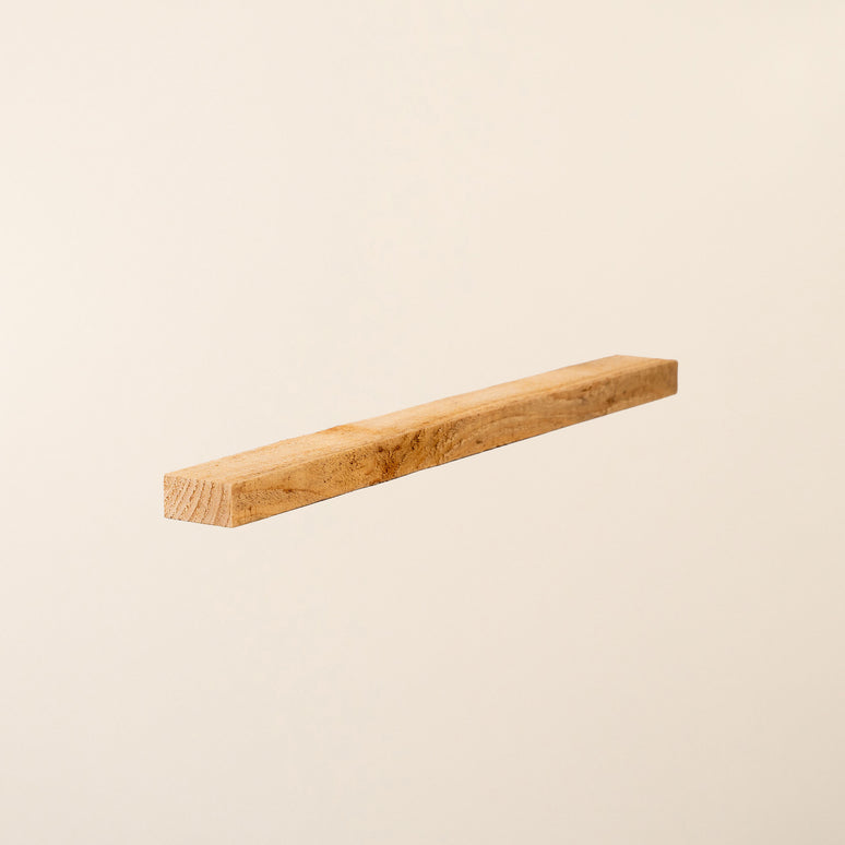 2" x 1" Sawn Home-Grown Cedar Timber Board – Rough-Cut British Cedar Wood