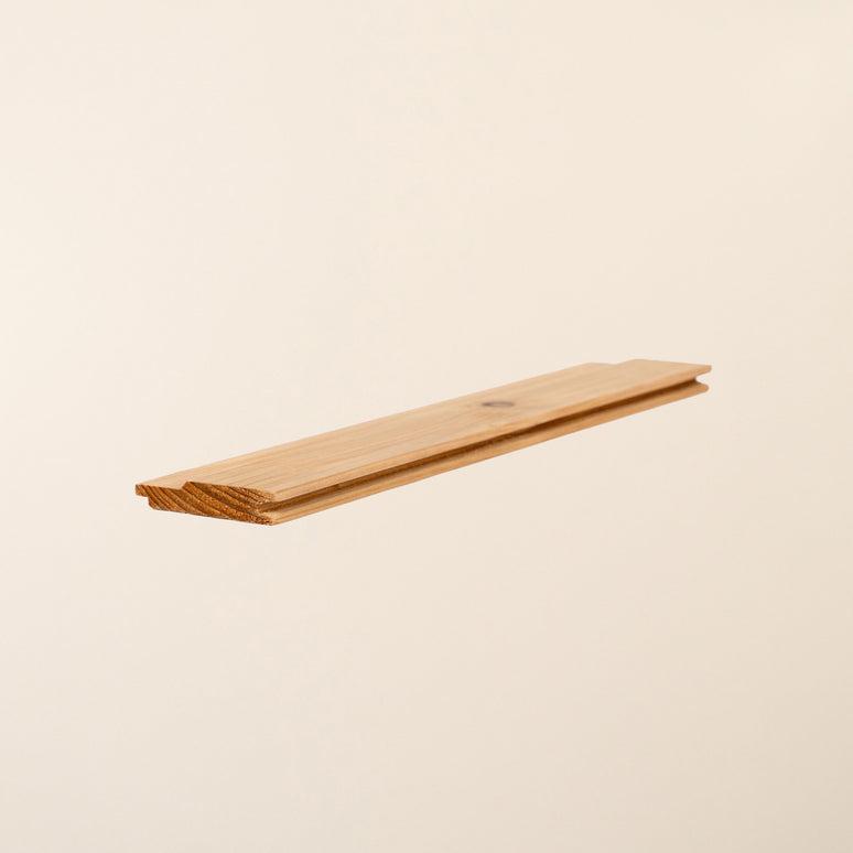 Cedar Shadow Gap Cladding Board 95mm x 19mm – British Grown Timber for External & Internal Walls