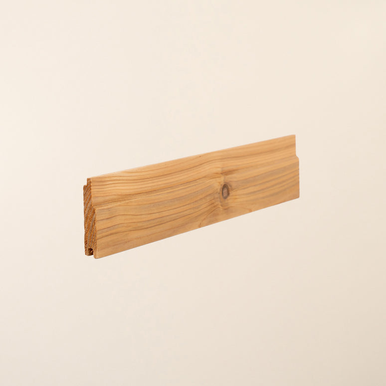 Cedar Shadow Gap Cladding Board 95mm x 19mm – British Grown Timber for External & Internal Walls